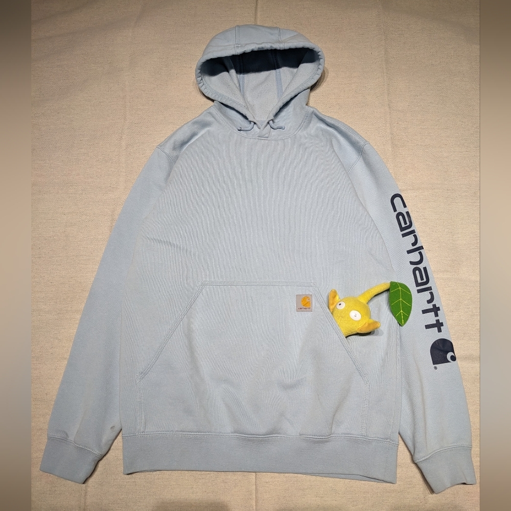2 for $50! Carhartt Baby Blue hoodie mens M